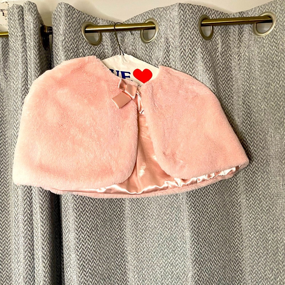 Pink shoulder shawl girls size 14 Children’s Place